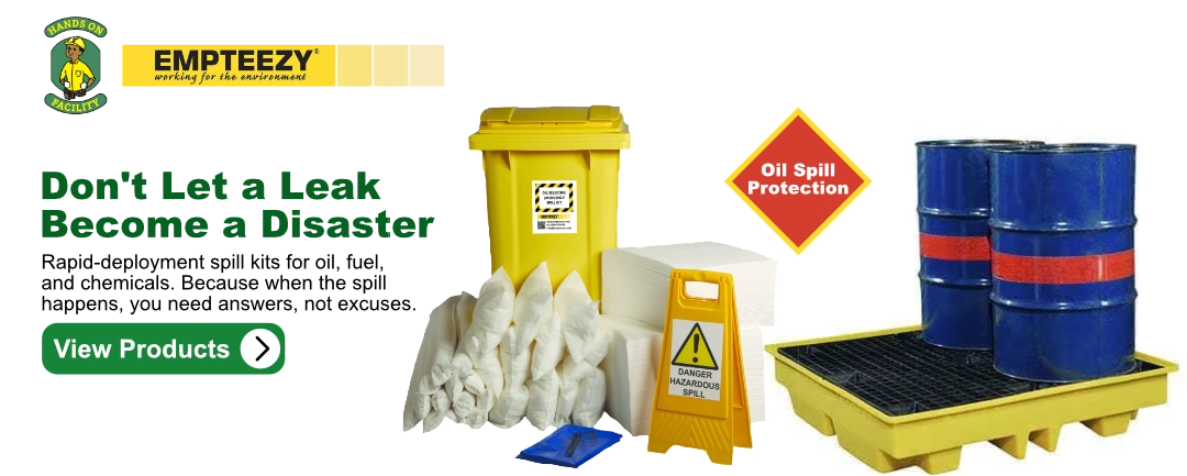 Oil Spill Response - oil spill kits, absorbents, and safety equipment for spill response in Nigeria